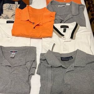 3xl short sleeve polo shirts/ contact with selection